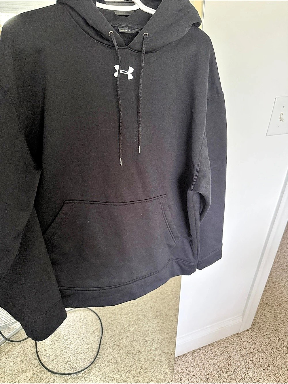 Under Armour Rival Fleece Hoodie Black Large